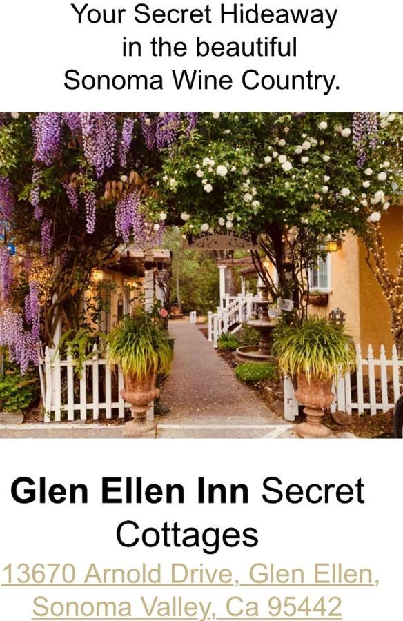 Glen Ellen Inn Secret Cottages Экстерьер фото